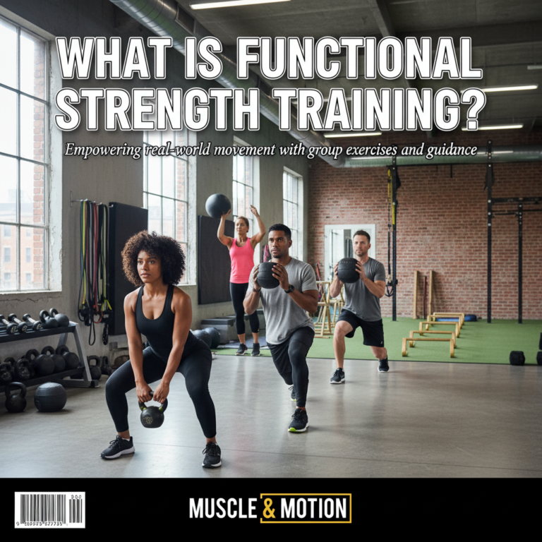 What Is Functional Strength Training? Empowering real-world movement with group exercises and guidance.
