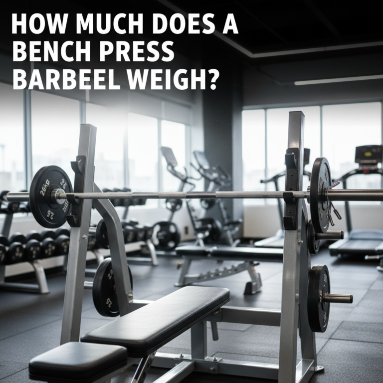 How Much Does a Bench Press Barbell Weigh?